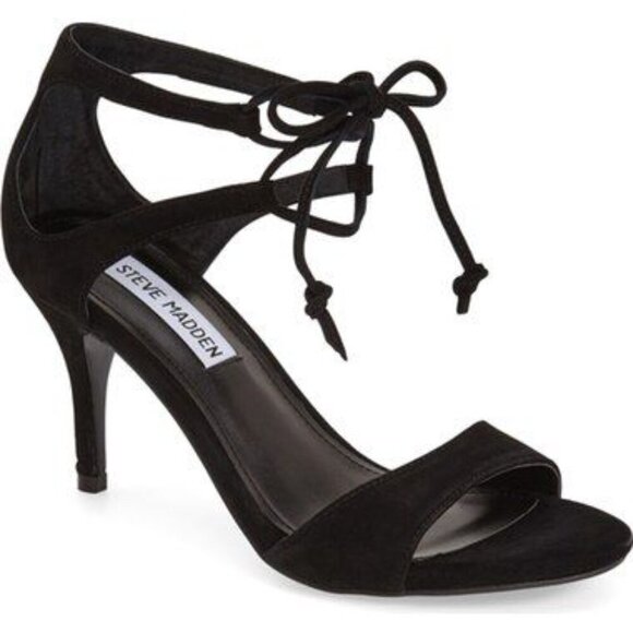 Steve Madden 'Salsaa' Lace-Up Ankle Strap Sandal (Women) Sz 10 - Picture 2 of 10